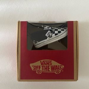 VANS, INFANT CHECKER SLIP-ON CRIB SHOE